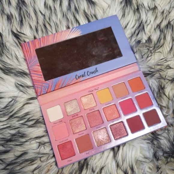 Violet Voss Coral Crush Eyeshadow Palette Sephora Makeup Beauty Eyeshadow Pink - Picture 6 of 10